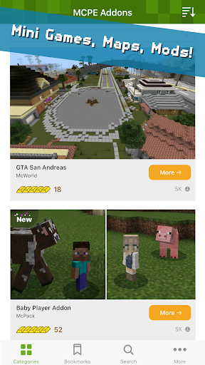 Addons for Minecraft - عکس برنامه موبایلی اندروید