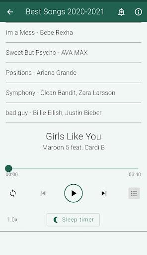 NEW English Songs 2021 (Offline) - Image screenshot of android app