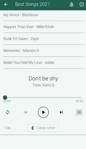 NEW English Songs 2021 (Offline) - Image screenshot of android app