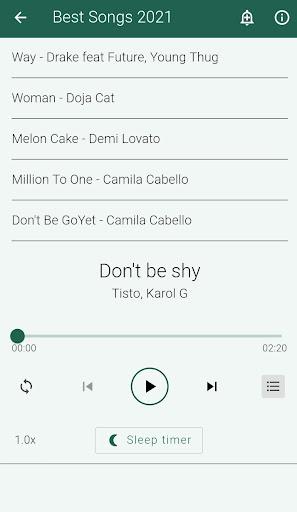 NEW English Songs 2021 (Offline) - Image screenshot of android app