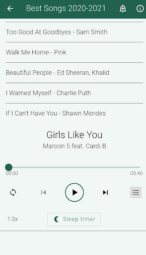 NEW English Songs 2021 (Offline) - Image screenshot of android app