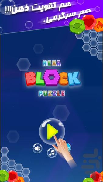 Hexa Block Puzzle - Gameplay image of android game