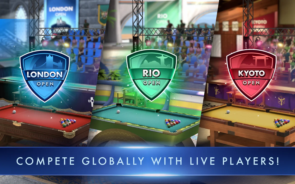 ۸ Ball Champions:PvP Pool Game - عکس برنامه موبایلی اندروید