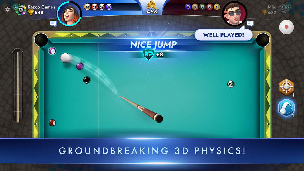 ۸ Ball Champions:PvP Pool Game - عکس برنامه موبایلی اندروید