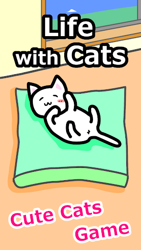 Life with Cats - relaxing game - عکس برنامه موبایلی اندروید