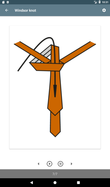 Encyclopedia of Tie Knots - عکس برنامه موبایلی اندروید