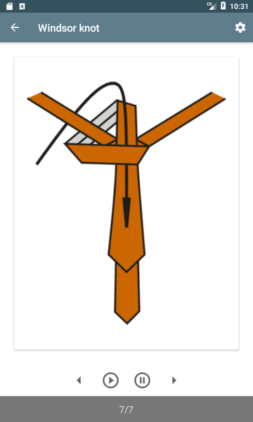 Encyclopedia of Tie Knots - عکس برنامه موبایلی اندروید