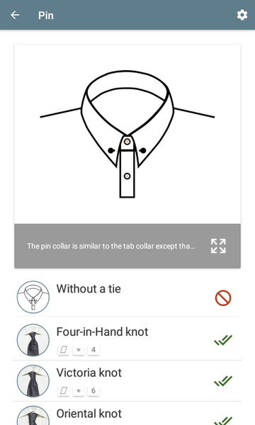 Encyclopedia of Tie Knots - عکس برنامه موبایلی اندروید