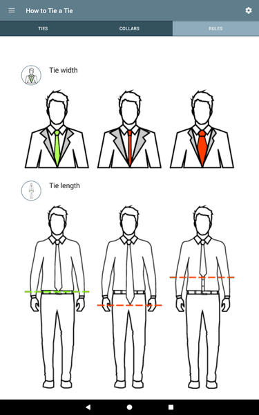 Encyclopedia of Tie Knots - عکس برنامه موبایلی اندروید