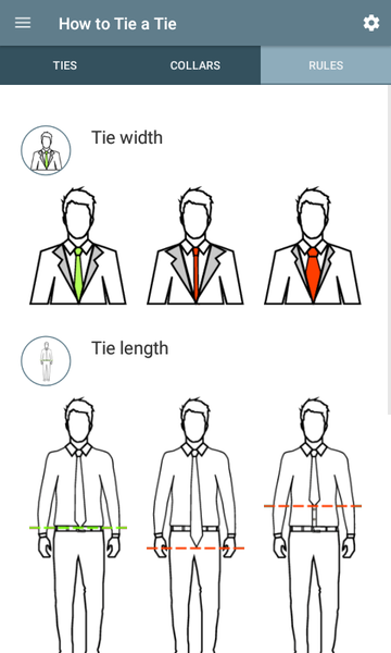 Encyclopedia of Tie Knots - عکس برنامه موبایلی اندروید