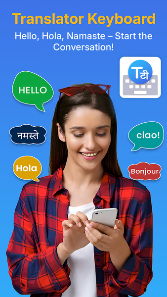 Translate Keyboard – KB Chat - عکس برنامه موبایلی اندروید