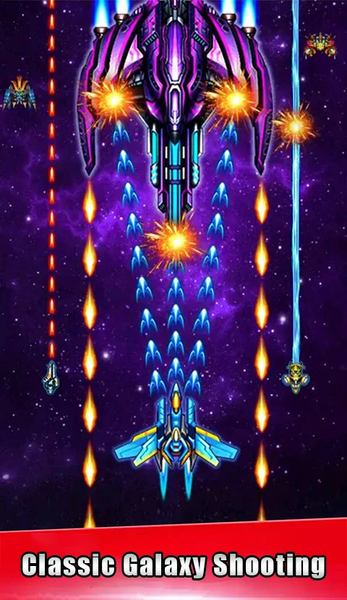 Galaxy Attack - space shooting - عکس بازی موبایلی اندروید