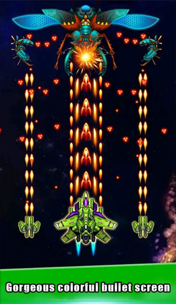 Galaxy Attack - space shooting - عکس بازی موبایلی اندروید