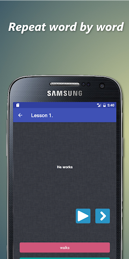 Business english speaking app - عکس برنامه موبایلی اندروید