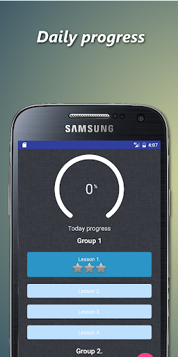 Learn english number - Image screenshot of android app