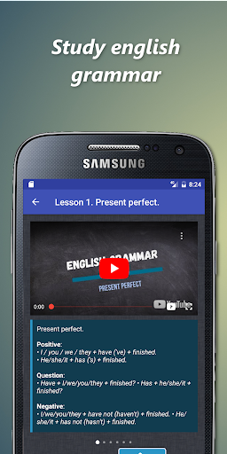 English grammar offline app - عکس برنامه موبایلی اندروید