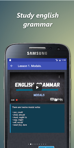 Complete english grammar rules - Image screenshot of android app