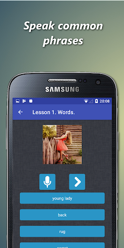 English say - Image screenshot of android app