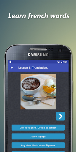 Learn french through english - عکس برنامه موبایلی اندروید