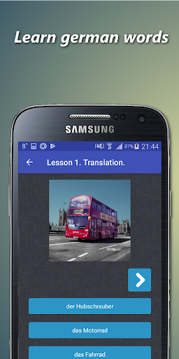 German conversation - عکس برنامه موبایلی اندروید