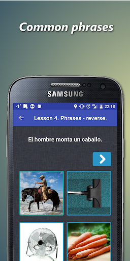 Learn spanish grammar offline - Image screenshot of android app