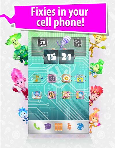 Fixiephone: launcher for kids - عکس برنامه موبایلی اندروید