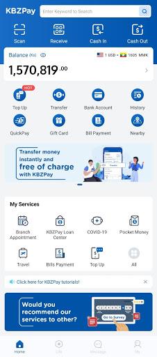 KBZPay - Image screenshot of android app