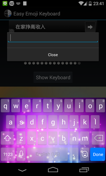 Easy Emoji Keybord - عکس برنامه موبایلی اندروید