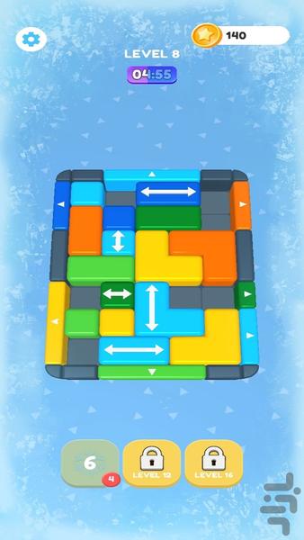 پازل Block Out Jam - عکس بازی موبایلی اندروید