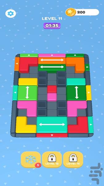 پازل Block Out Jam - عکس بازی موبایلی اندروید