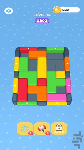 پازل Block Out Jam - عکس بازی موبایلی اندروید