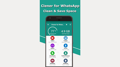 Cleaner For Whats - Storage Cleaner App - Image screenshot of android app