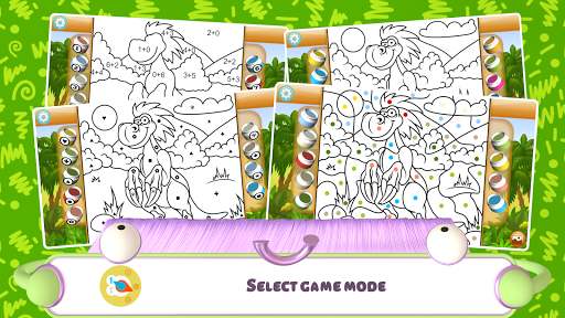 Paint by Numbers - Dinosaurs - عکس برنامه موبایلی اندروید
