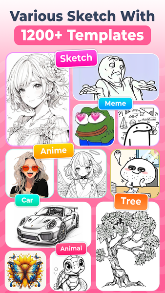 Anime AR Draw - Draw Anime - Image screenshot of android app