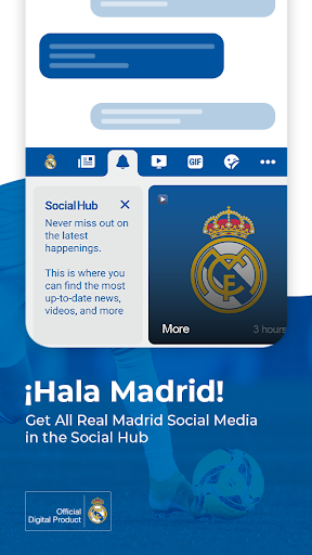 Real Madrid Keyboard - عکس برنامه موبایلی اندروید