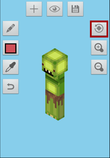 Skin Maker 3D for Minecraft - Image screenshot of android app