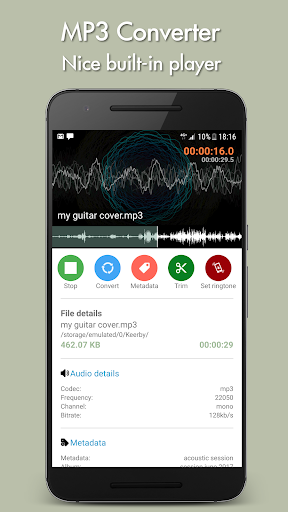 MP۳ Converter - عکس برنامه موبایلی اندروید