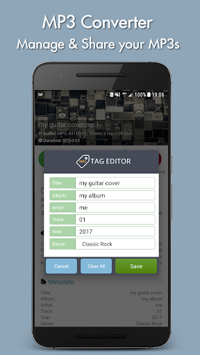 MP۳ Converter - عکس برنامه موبایلی اندروید