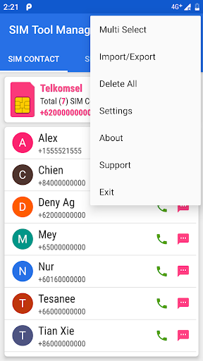 SIM Tool Manager - عکس برنامه موبایلی اندروید