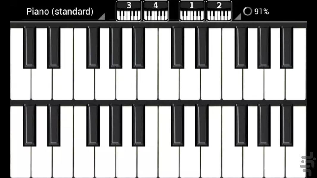 ارگ ساده - عکس برنامه موبایلی اندروید