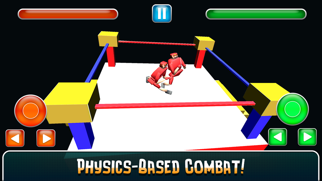 Drunken Wrestlers 3D - عکس بازی موبایلی اندروید