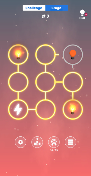 All Lights Connect : Puzzle - Gameplay image of android game