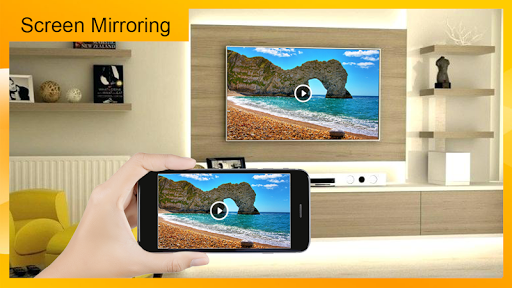 Cast to TV - Screen Mirroring - عکس برنامه موبایلی اندروید