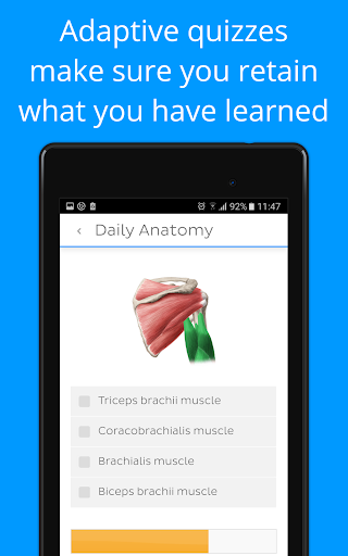 Daily Anatomy Flashcards - عکس برنامه موبایلی اندروید