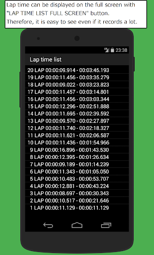 Talk! Stopwatch & Timer - Image screenshot of android app