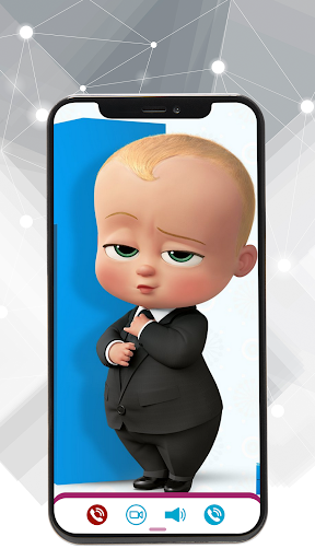 Boss Baby Calling You - Fake Video Call Boss Baby - Image screenshot of android app