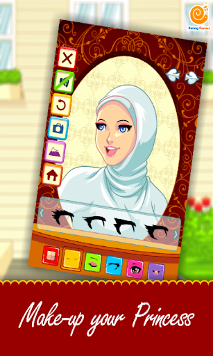 Princess Saffa Hijab Dress Up - Gameplay image of android game