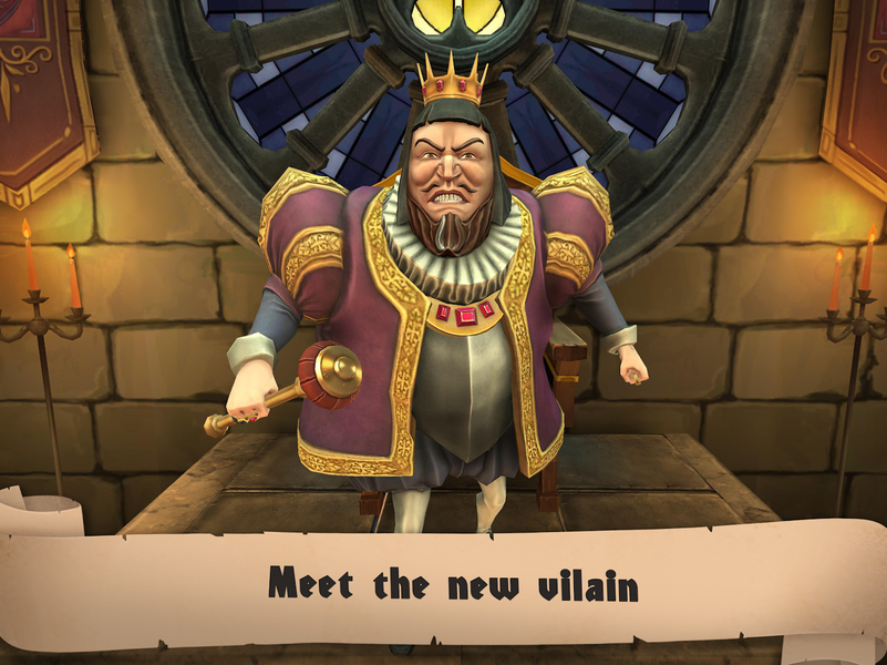 Angry King: Scary Pranks - Gameplay image of android game