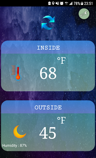 Thermometer - Image screenshot of android app