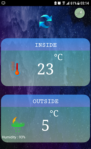 Thermometer - Image screenshot of android app
